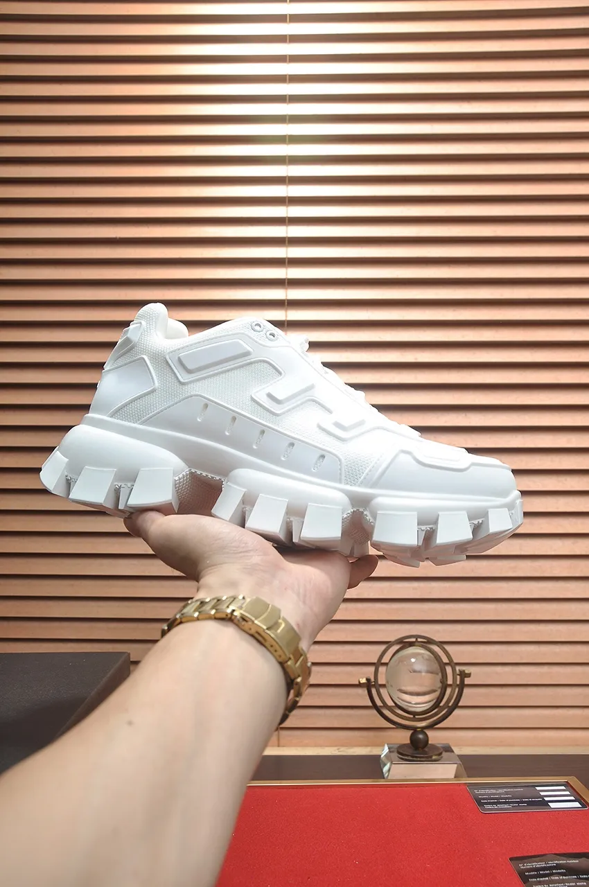 Men's shoes 💰620💶[PRADA] Top original items, new seasonal styles, high quality original items, top original breathable fabric + imported glue, imported stretch fabric inside with original cowhide foot pads, original air cushion outsole! Quality guaranteed! Code 38-45 (45 customized)